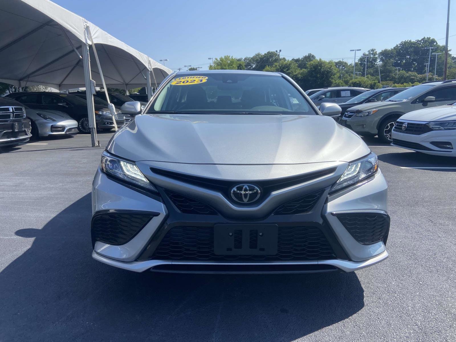 Used 2023 Toyota Camry XSE with VIN 4T1K61AK6PU836407 for sale in Greenville, SC