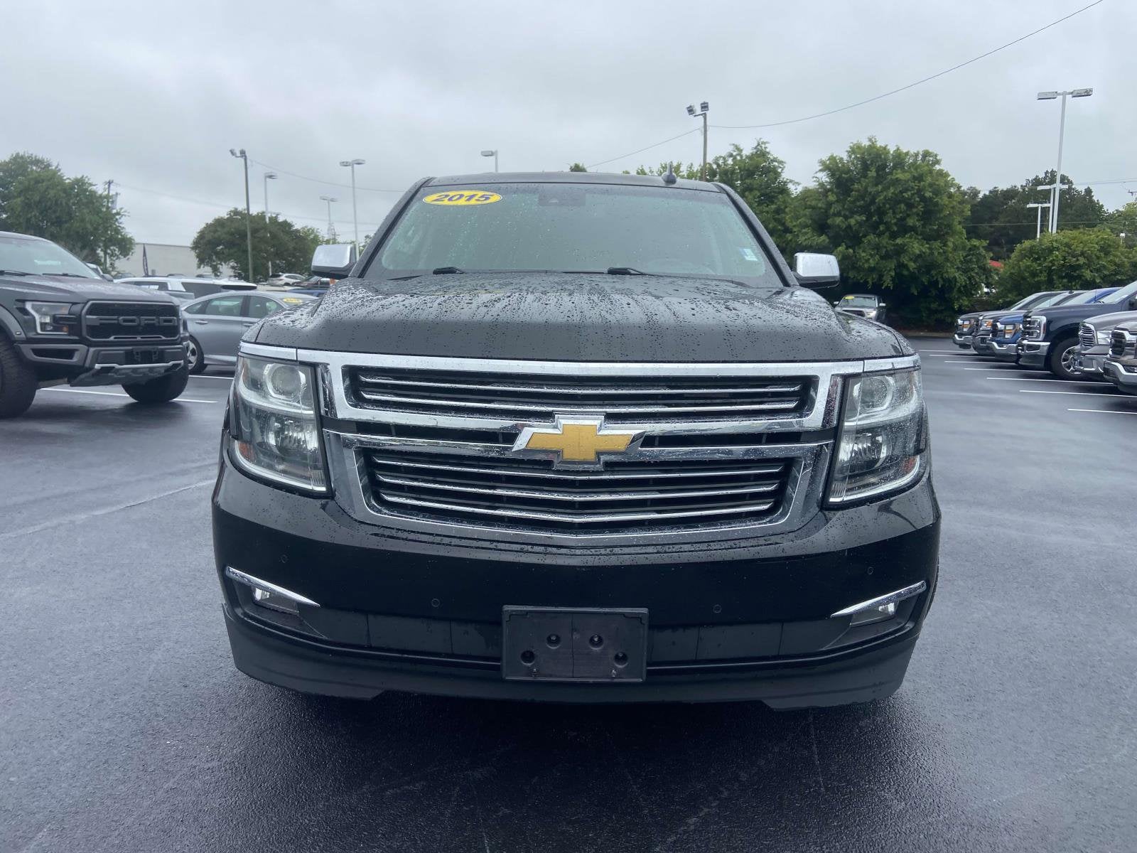 Used 2015 Chevrolet Tahoe LTZ with VIN 1GNSKCKC1FR698819 for sale in Greenville, SC