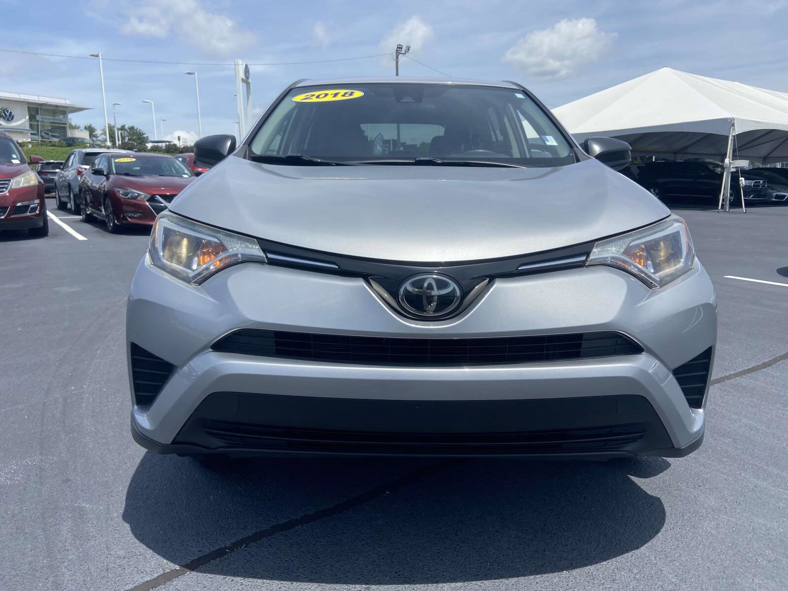Used 2018 Toyota RAV4 LE with VIN JTMBFREV5JJ192706 for sale in Greenville, SC