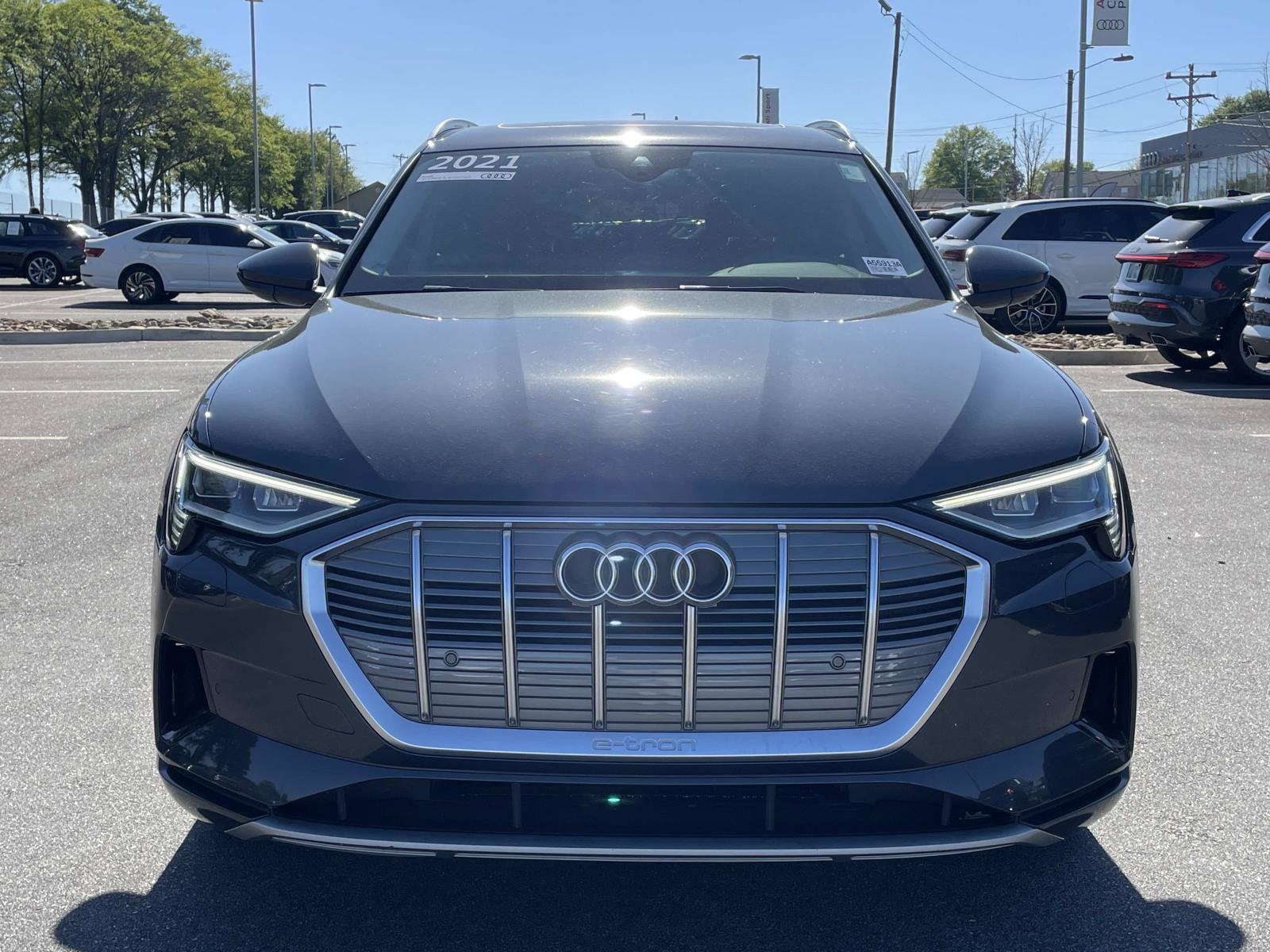 Used 2021 Audi e-tron Premium with VIN WA1AAAGE7MB005807 for sale in Greenville, SC