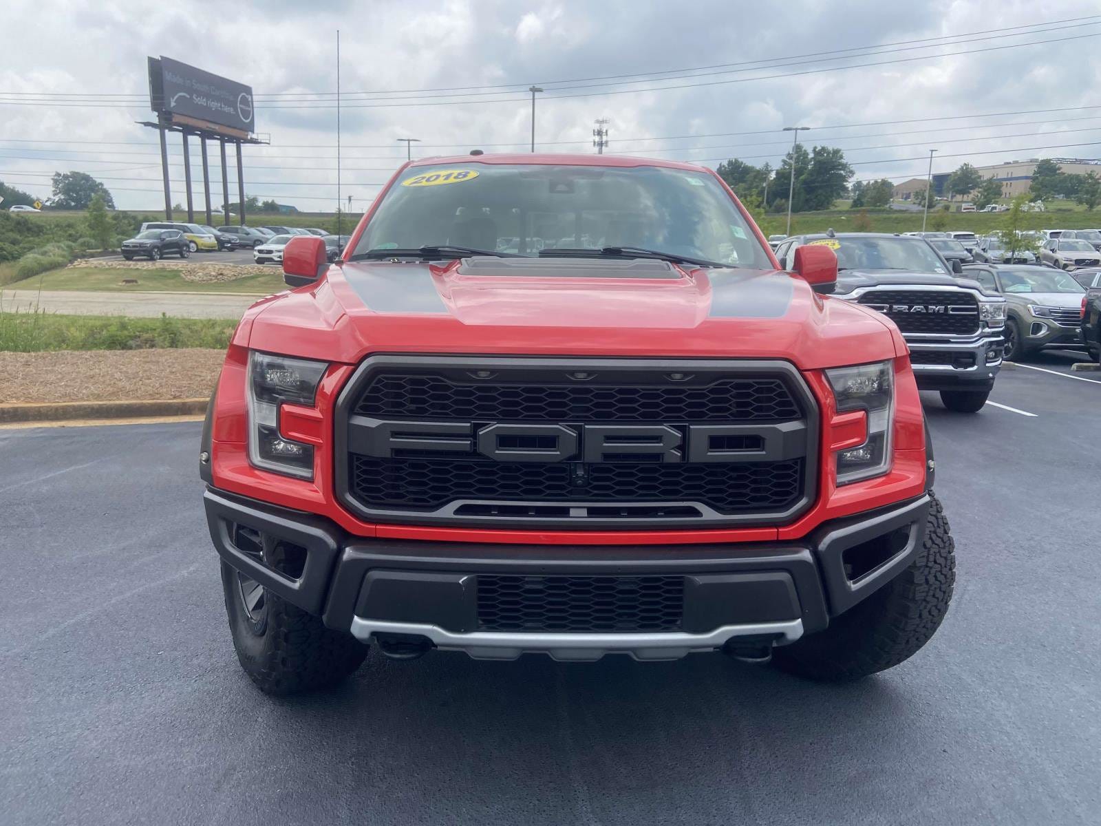 Used 2018 Ford F-150 Raptor with VIN 1FTFW1RG3JFB97940 for sale in Greenville, SC