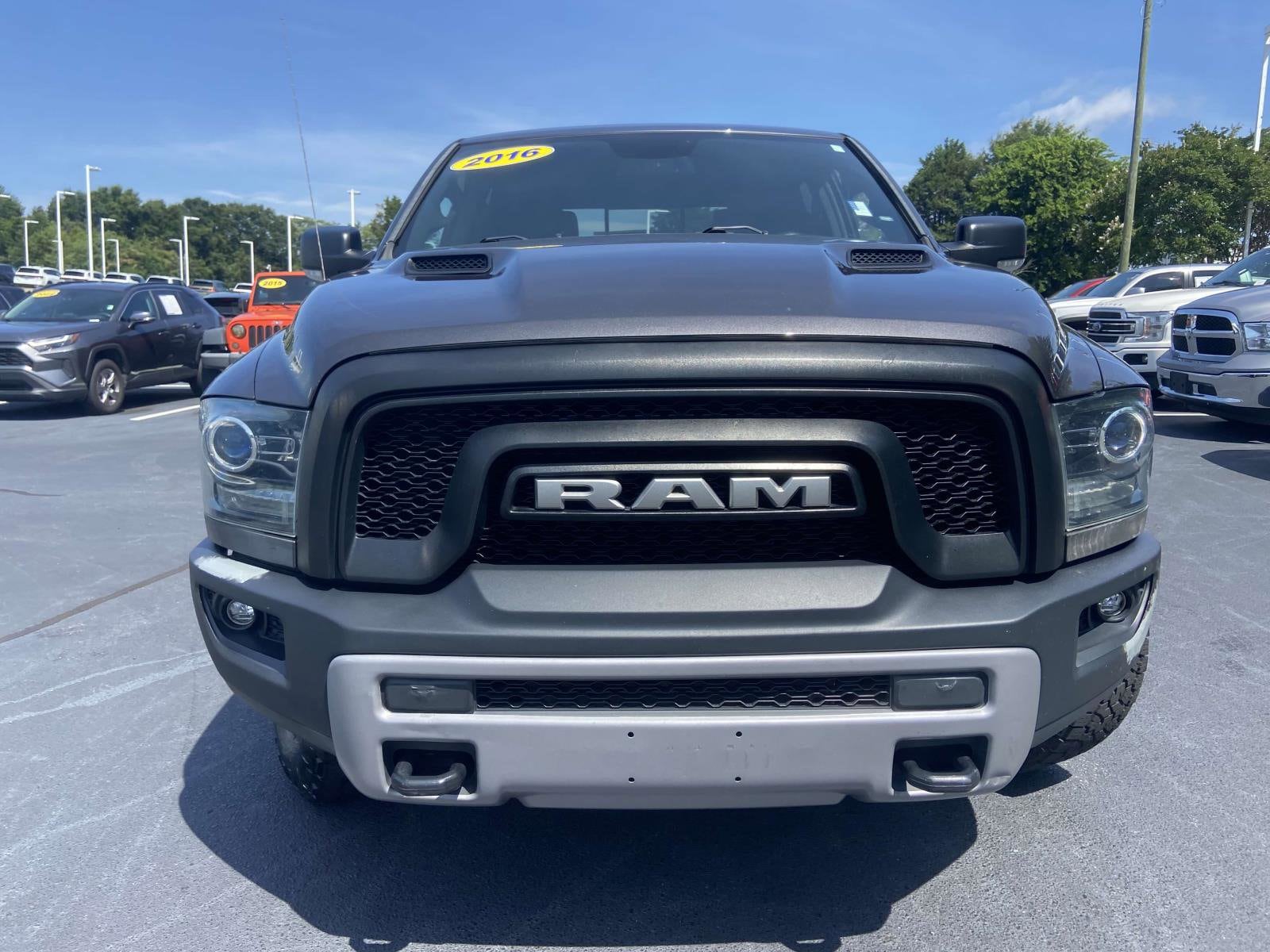 Used 2016 RAM Ram 1500 Pickup Rebel with VIN 1C6RR7YTXGS336393 for sale in Greenville, SC