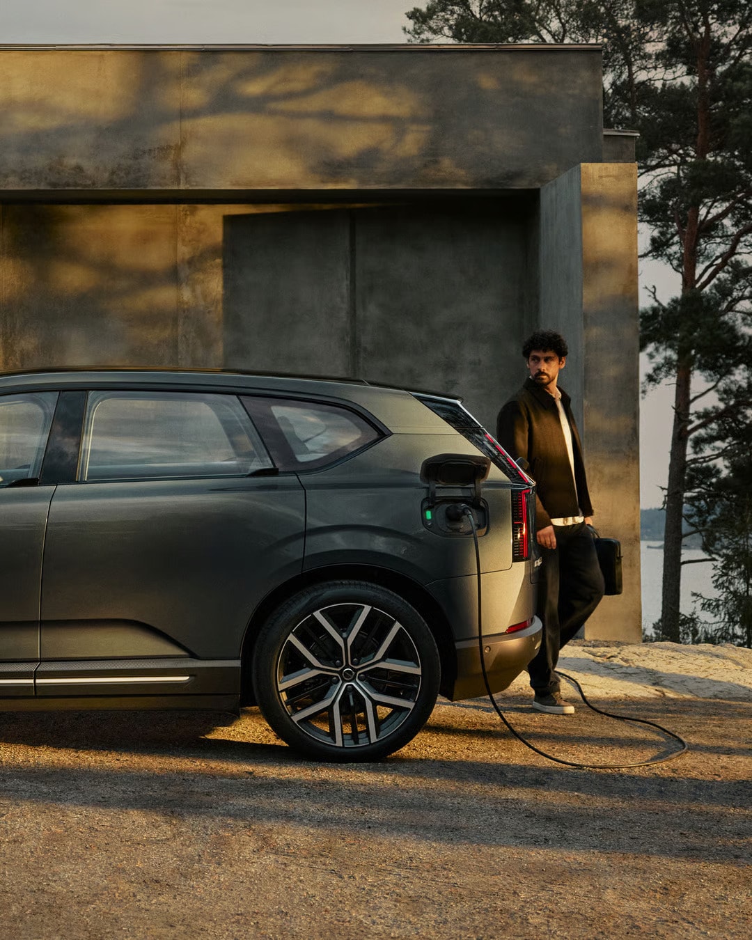 2027 Volvo EX60 lifestyle placeholder