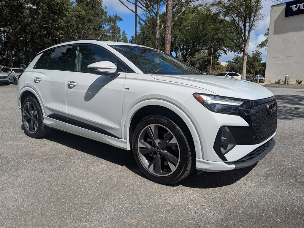 Used 2024 Audi Q4 e-tron Premium Plus with VIN WA1L2BFZ2RP024677 for sale in Bluffton, SC