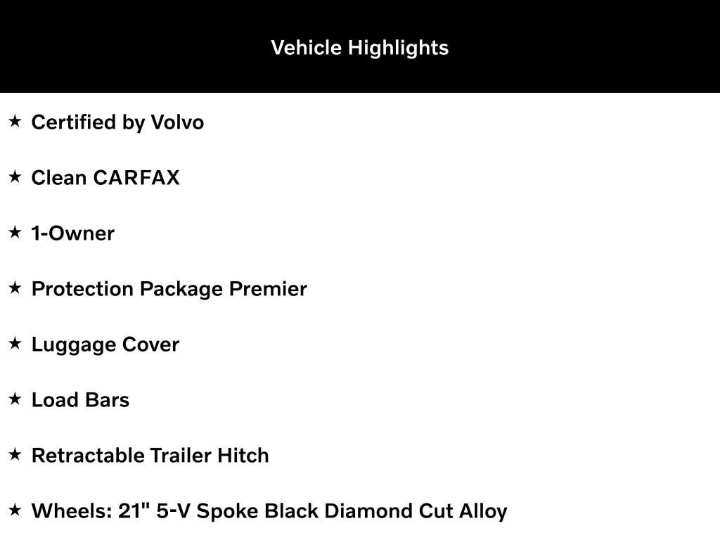Certified 2023 Volvo XC90 Recharge Plug-In Hybrid Ultimate Dark 7-Seater SUV