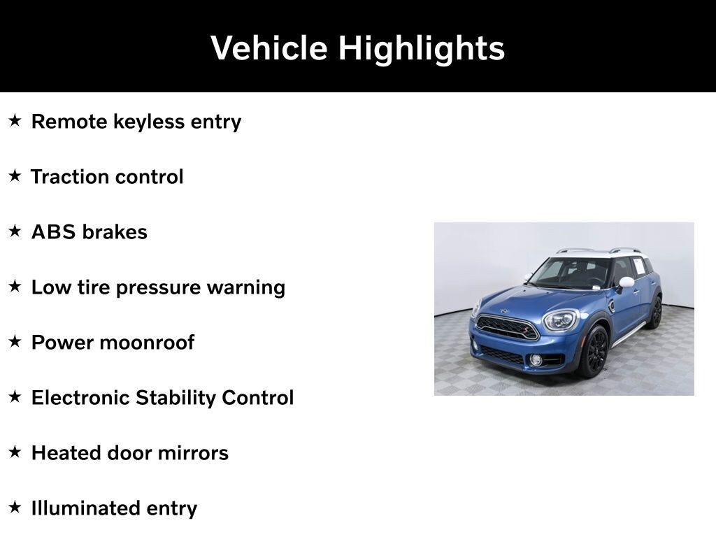 Used 2019 MINI Countryman Cooper S SUV
