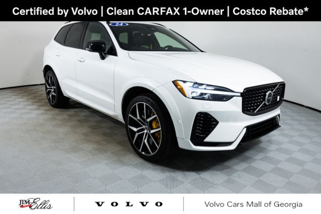 Certified 2024 Volvo XC60 plug-in hybrid T8 Polestar Engineered SUV