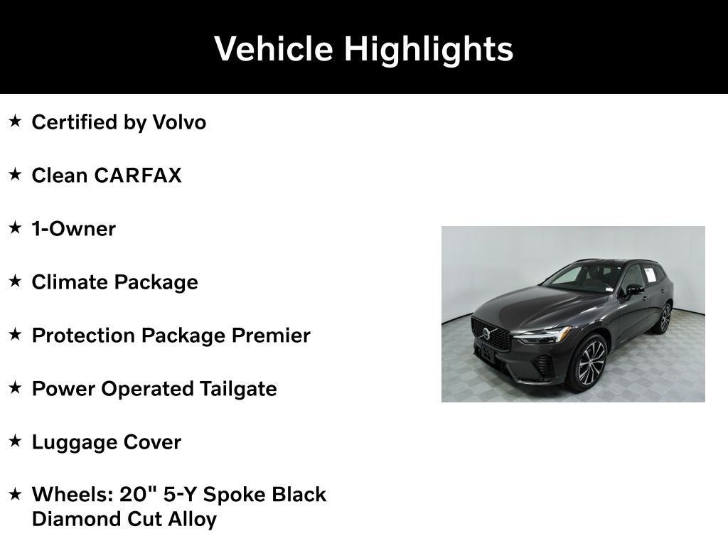 Used 2023 Volvo XC60 B5 AWD Plus Dark SUV