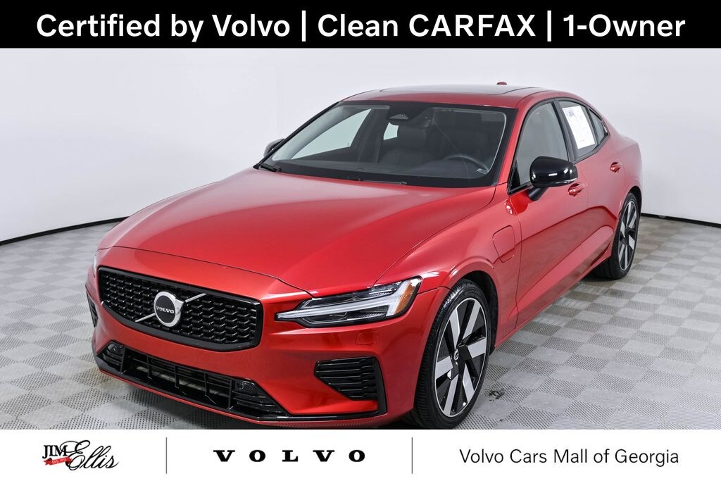 Certified 2024 Volvo S60 plug-in hybrid T8 Core Dark Sedan