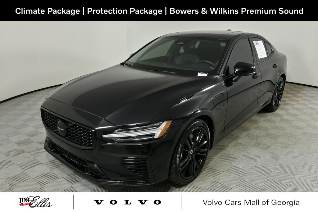 Certified 2023 Volvo S60 Recharge Plug-In Hybrid Ultimate Black Sedan