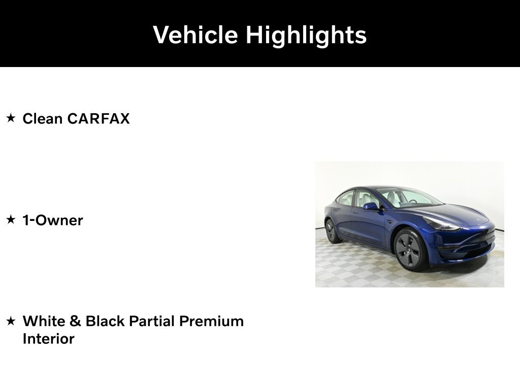 Used 2023 Tesla Model 3 Base with VIN 5YJ3E1EA9PF696164 for sale in Buford, GA