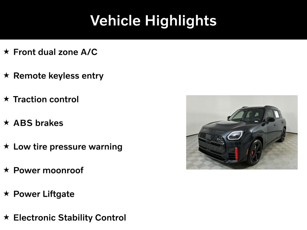 Used 2026 MINI Countryman John Cooper Works SUV