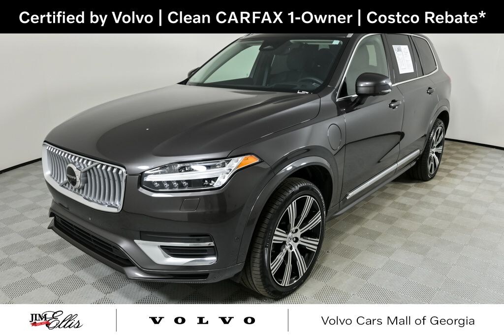 Certified 2024 Volvo XC90 plug-in hybrid T8 Ultimate Bright 7-Seater SUV