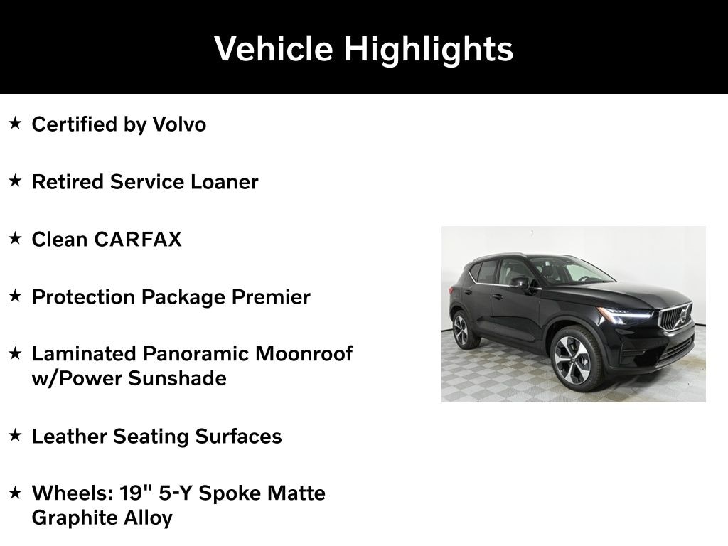 Used 2025 Volvo XC40 B5 Core Bright Theme SUV