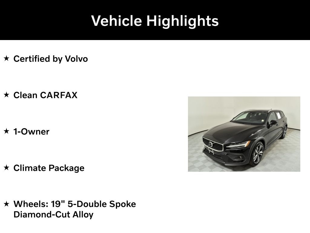 Certified 2025 Volvo V60 Cross Country B5 Plus Wagon