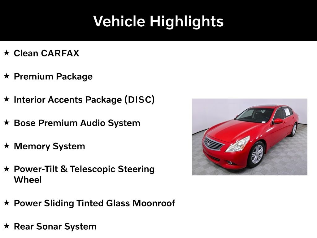 Used 2013 INFINITI G37 Journey Sedan