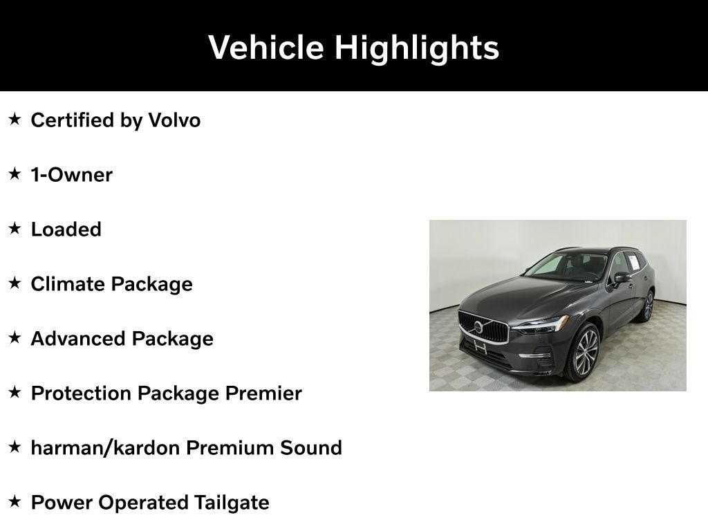 Certified 2022 Volvo XC60 B5 AWD Momentum SUV