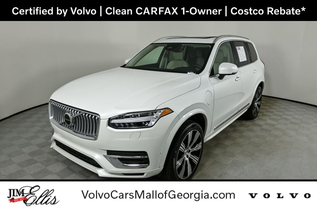 Certified 2024 Volvo XC90 plug-in hybrid T8 Plus Bright 7-Seater SUV