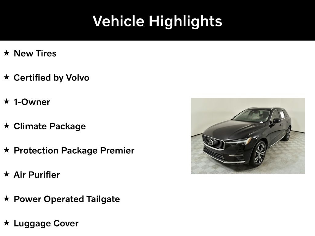 Certified 2023 Volvo XC60 B5 AWD Plus Bright SUV