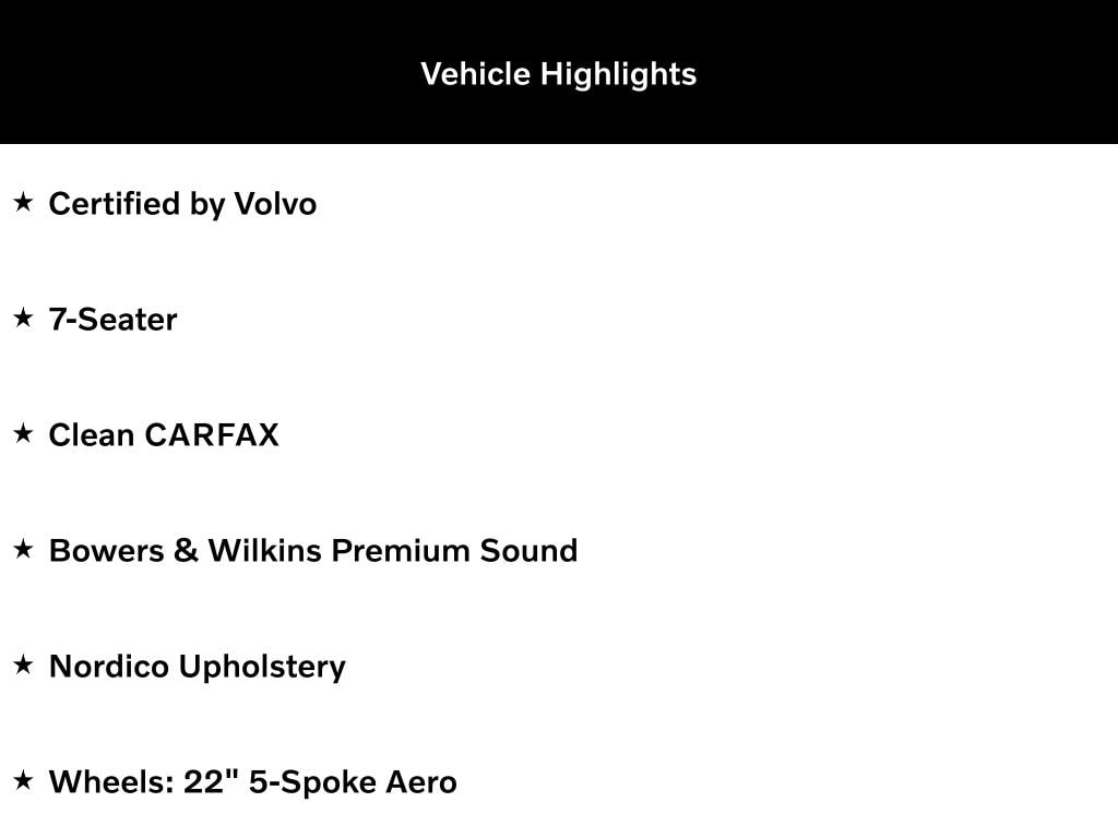 Certified 2025 Volvo EX90 Ultra with VIN 7JDE23VL9SG000505 for sale in Atlanta, GA