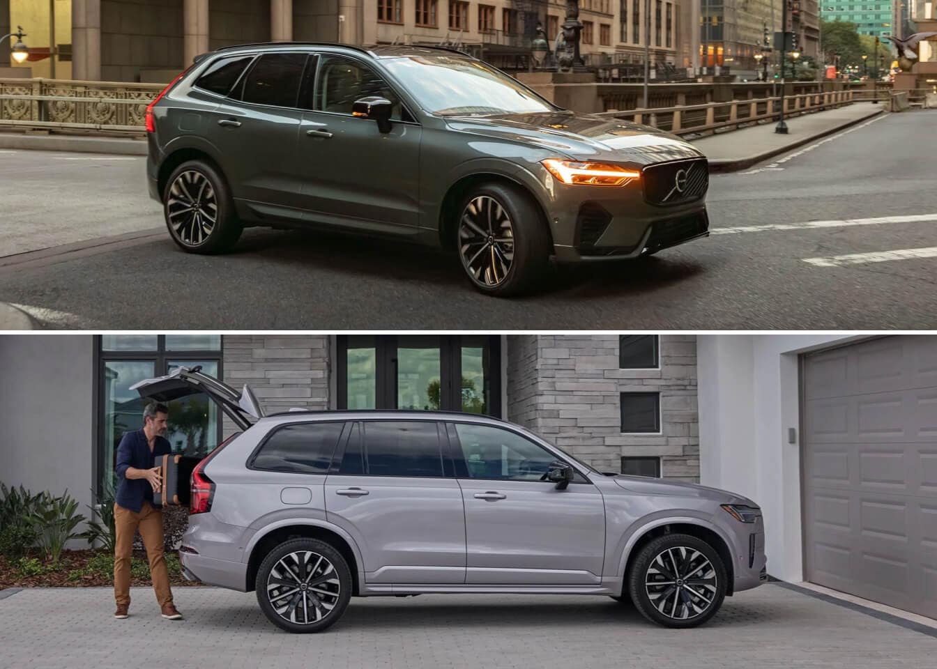 2026 Volvo XC90 vs. 2026 Volvo XC60 Size & Dimensions