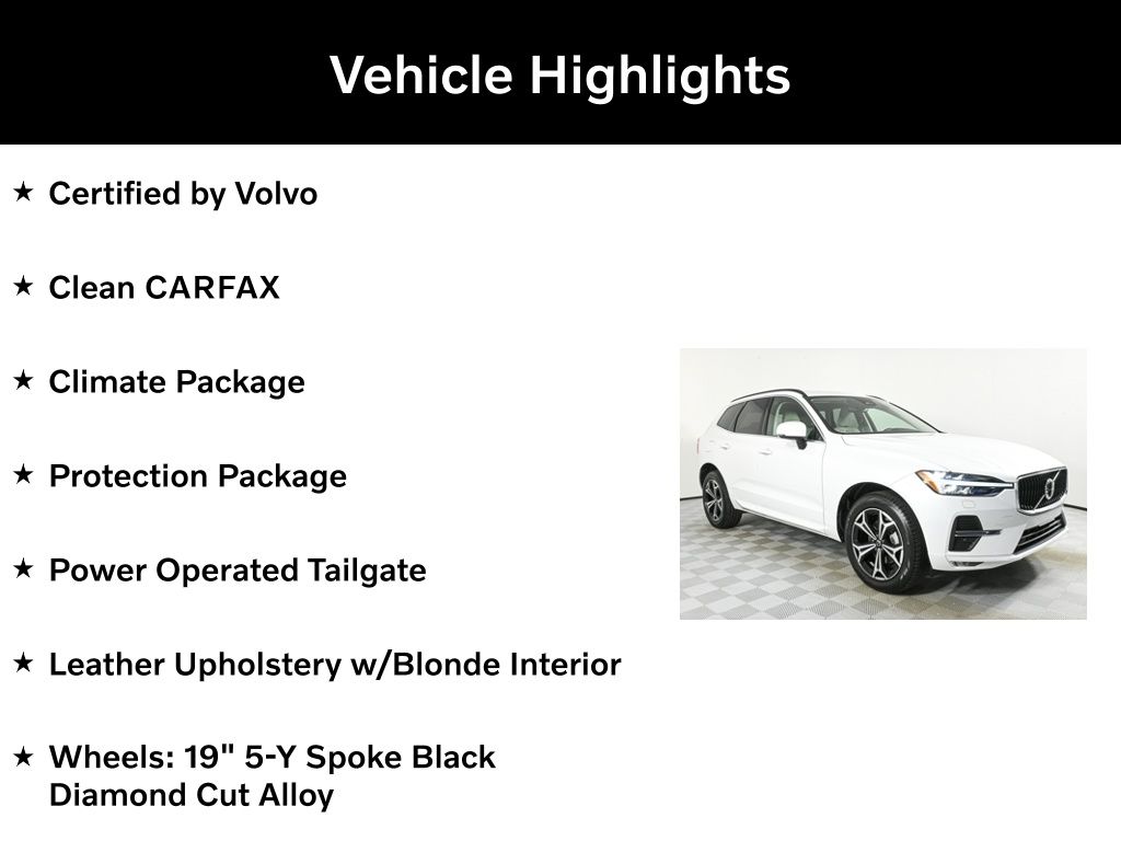 Used 2022 Volvo XC60 Momentum with VIN YV4L12DK6N1087788 for sale in Buford, GA