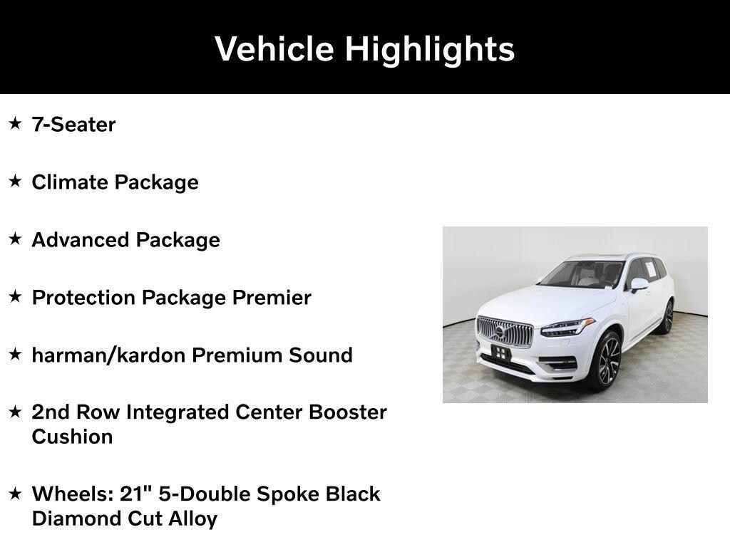 Used 2021 Volvo XC90 Recharge Plug-In Hybrid T8 Inscription Expression 7 Passenger SUV