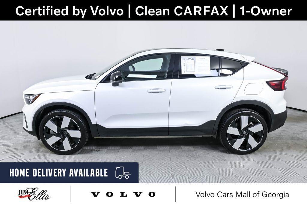 Certified 2023 Volvo C40 Ultimate with VIN YV4ED3GM4P2045202 for sale in Buford, GA