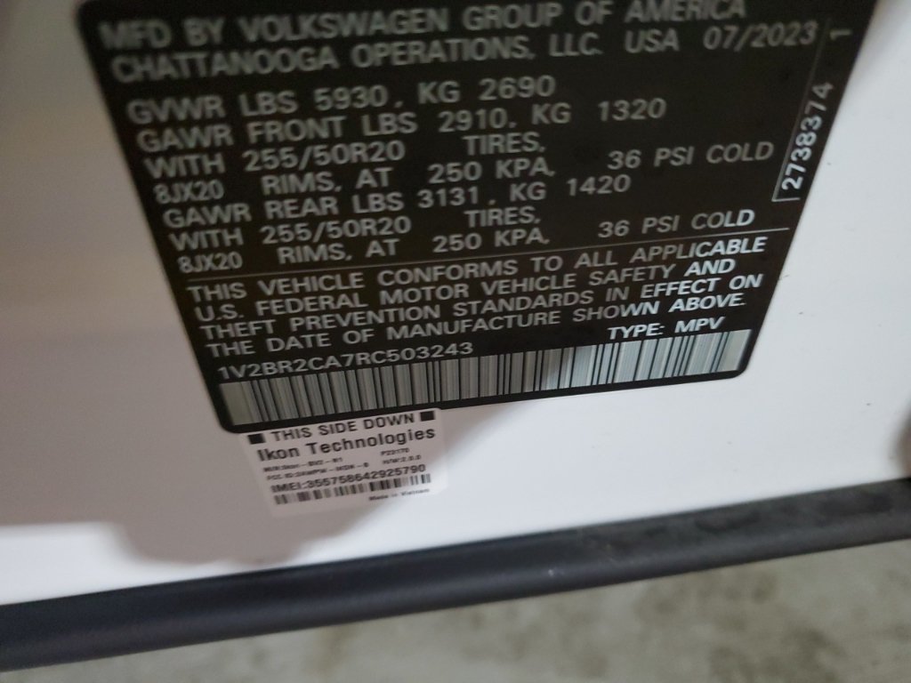 Used 2024 Volkswagen Atlas 2.0T SEL SUV