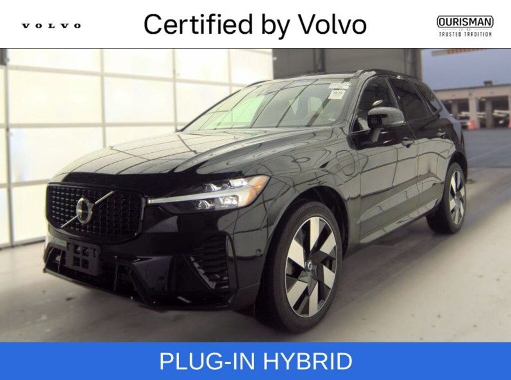 Certified 2024 Volvo XC60 Recharge Plug-In Hybrid T8 Plus Dark Theme SUV