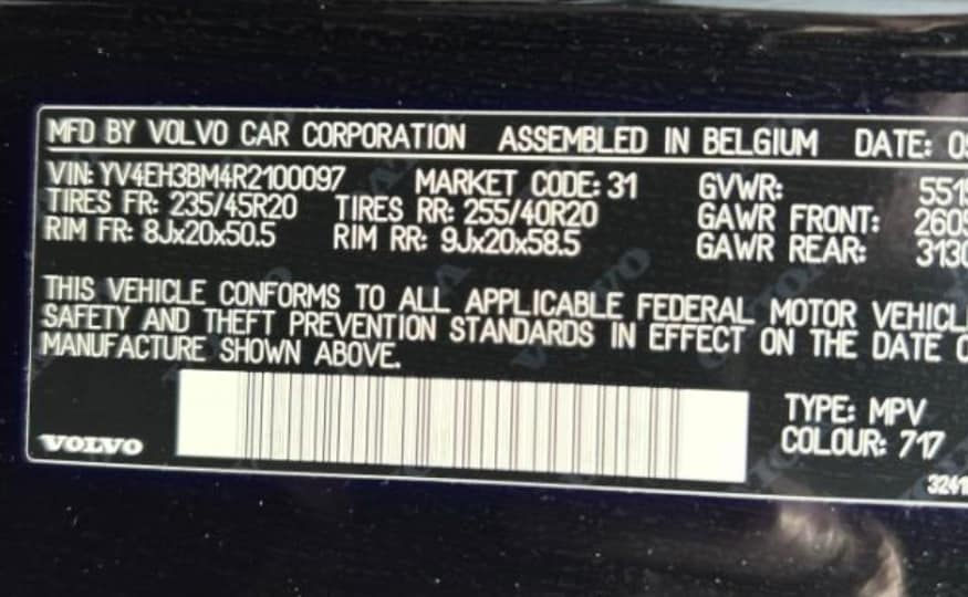Used 2024 Volvo C40 Ultimate with VIN YV4EH3BM4R2100097 for sale in Frederick, MD