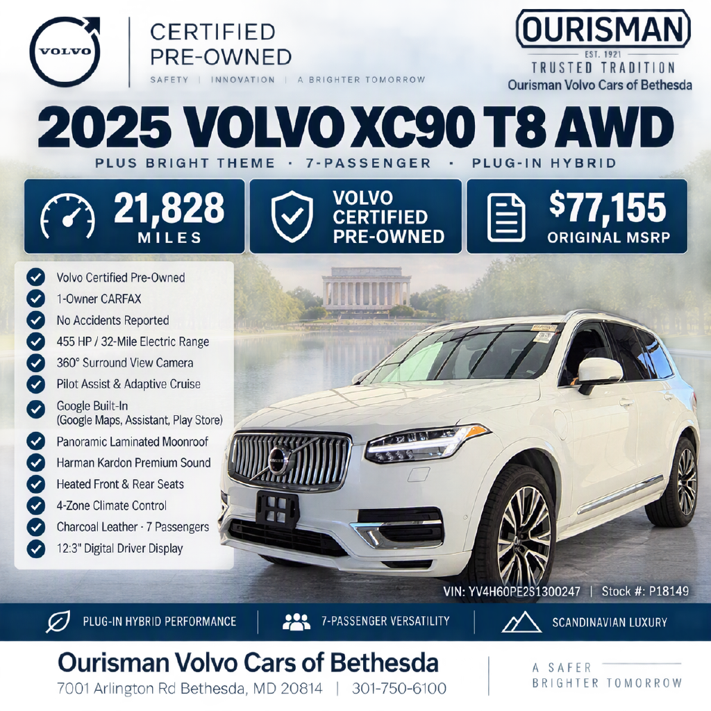 Certified 2023 Volvo C40 Recharge Pure Electric Twin Plus SUV