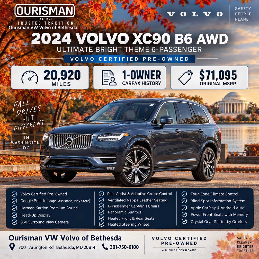 Certified 2024 Volvo XC90 Ultimate SUV