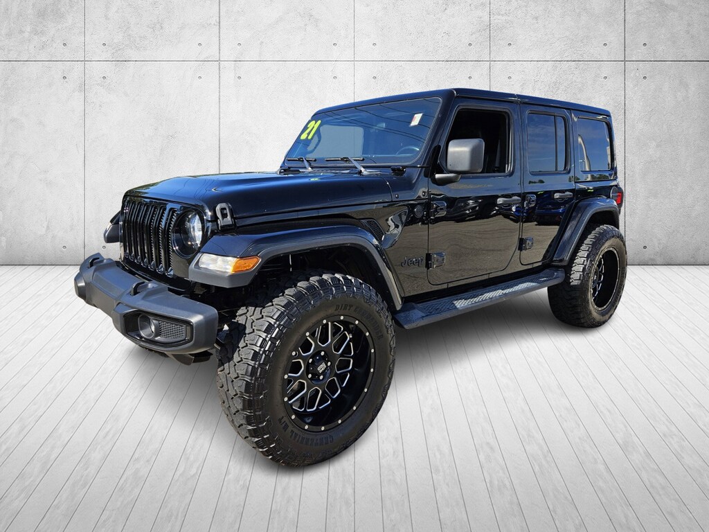 Used 2021 Jeep Wrangler Unlimited Sahara Altitude Unlimited Sahara Altitude 4x4
