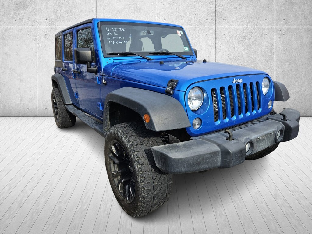 Used 2016 Jeep Wrangler Unlimited Sport 4WD Sport