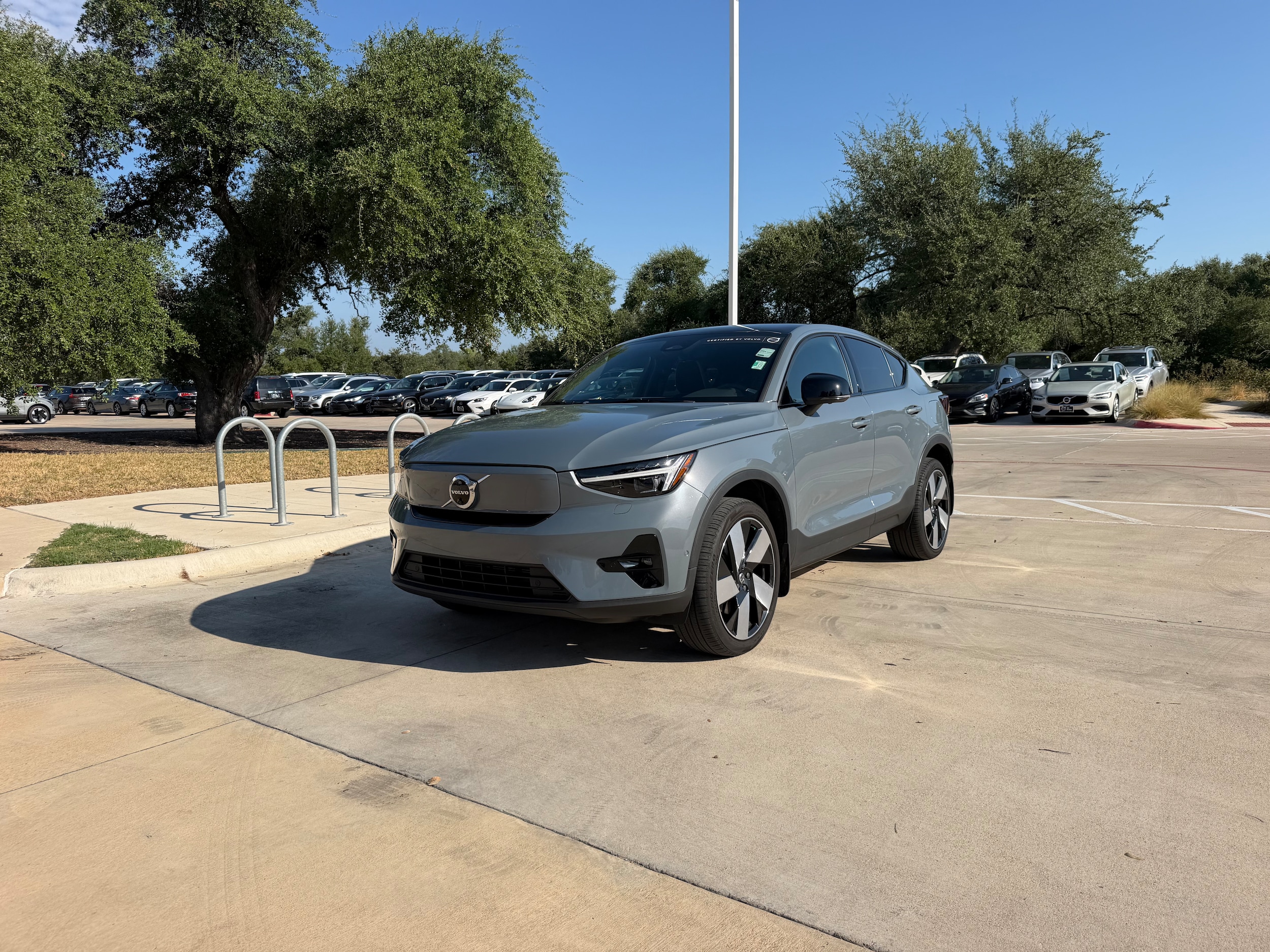 Certified 2023 Volvo C40 Ultimate with VIN YV4ED3GMXP2059136 for sale in Austin, TX
