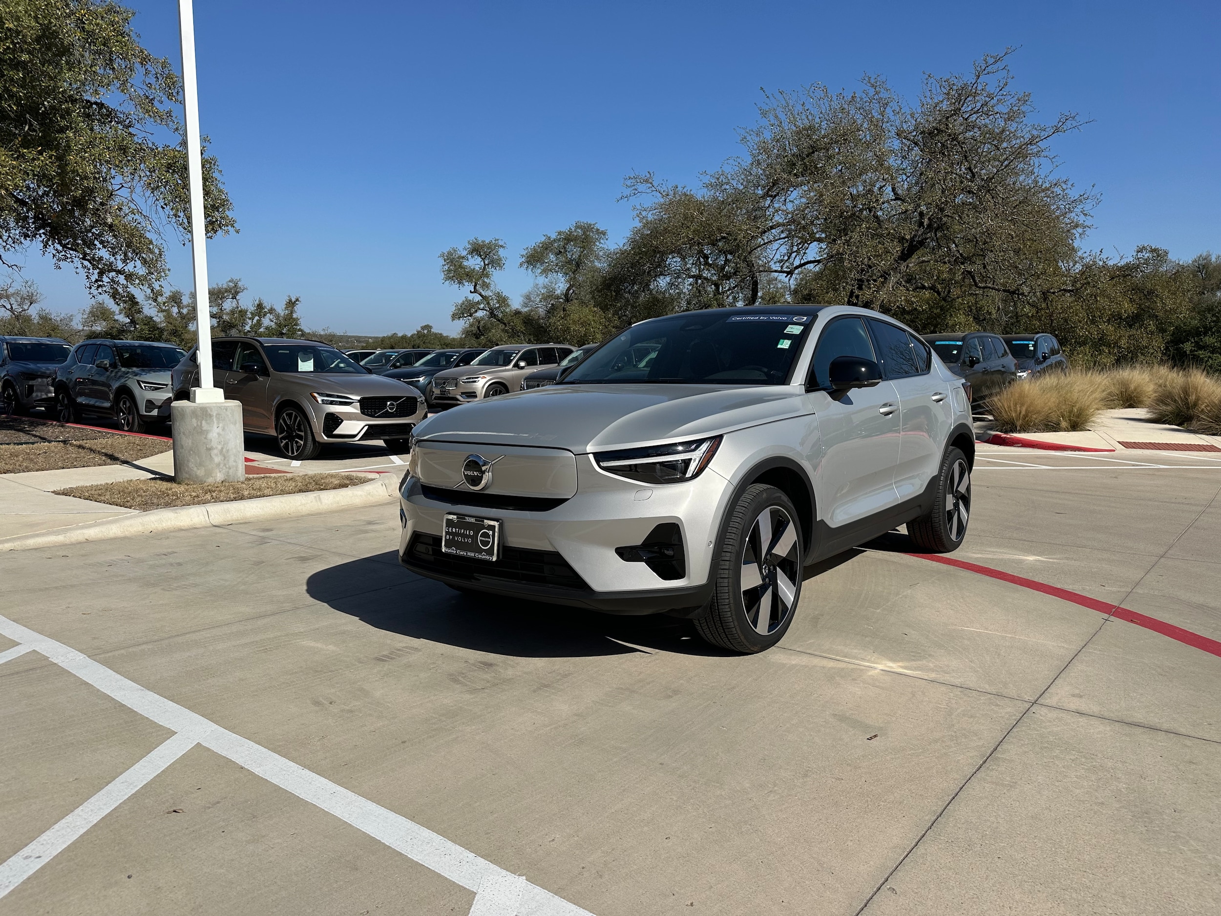 Certified 2023 Volvo C40 Ultimate with VIN YV4ED3GMXP2040294 for sale in Austin, TX