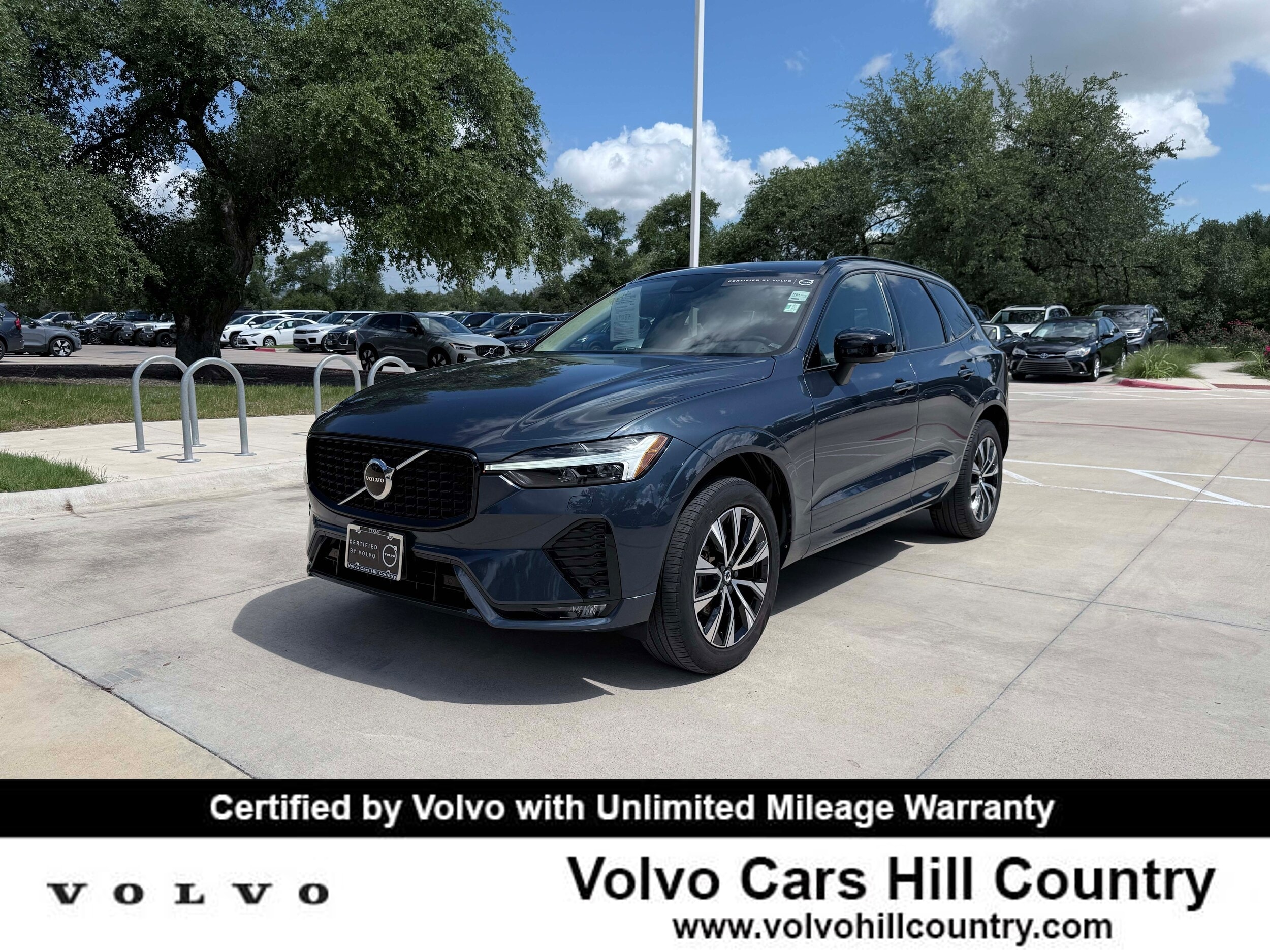 Denim Blue 2024 Volvo XC60 B5 Core Dark Theme AWD SUV / Crossover All-Wheel Drive 8-Speed Automatic