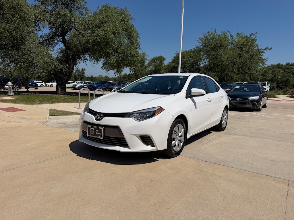 Used 2016 Toyota Corolla LE Sedan