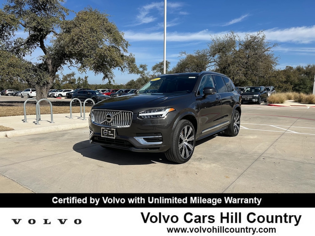 Certified 2024 Volvo XC90 plug-in hybrid T8 Plus Bright 7-Seater SUV