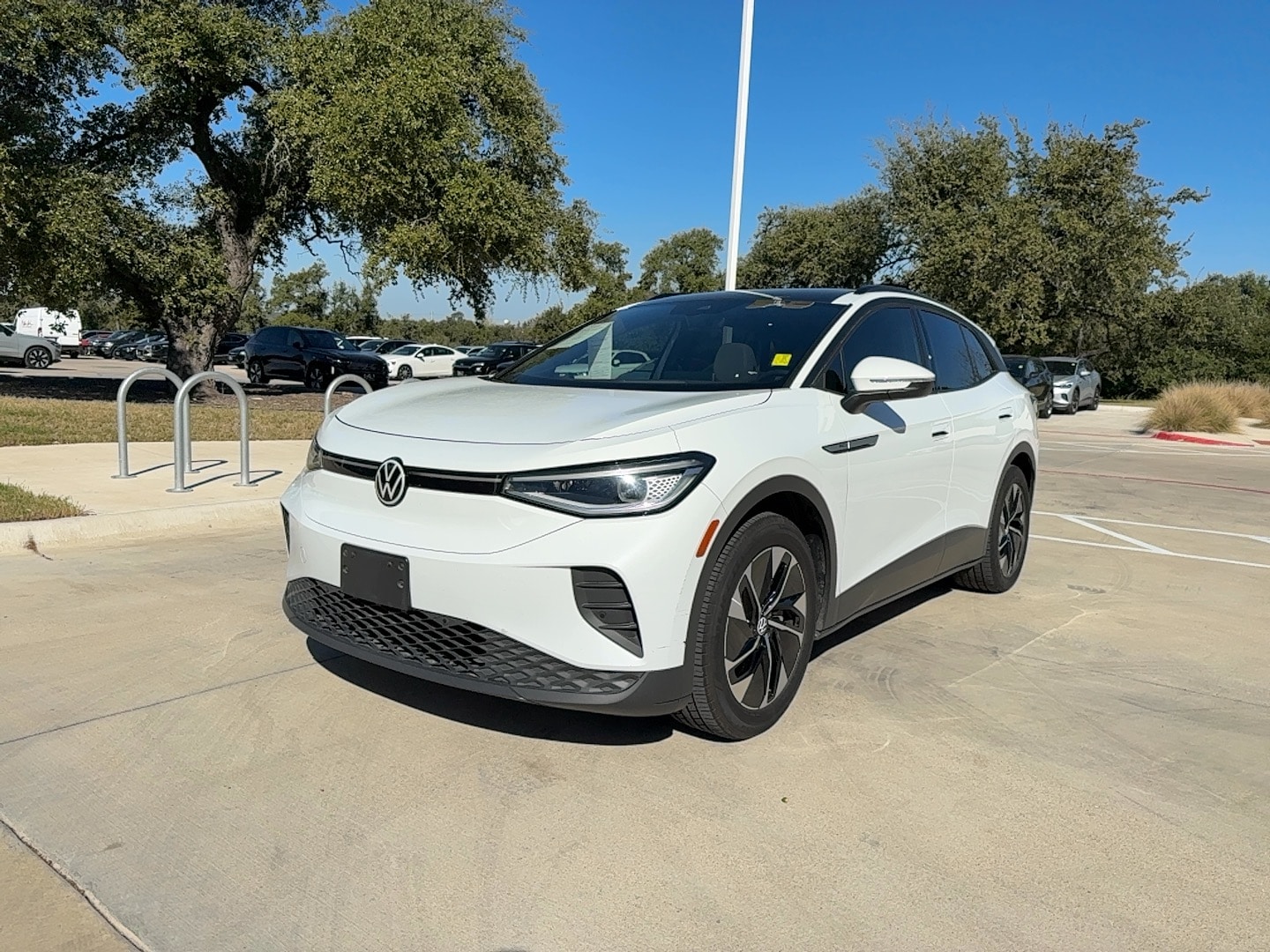 Used 2021 Volkswagen ID.4 PRO S with VIN WVGTMPE23MP033846 for sale in Austin, TX