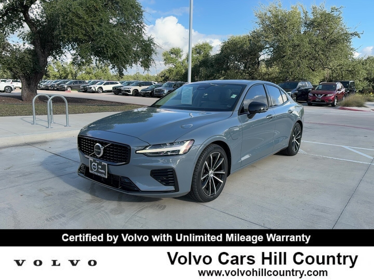 Certified 2023 Volvo S60 Recharge Plug-In Hybrid Plus Dark Sedan