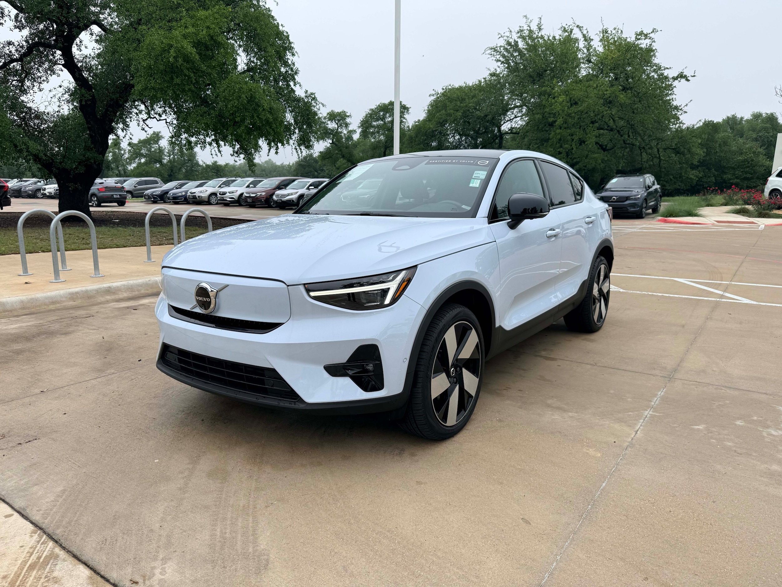 Certified 2024 Volvo C40 Ultimate with VIN YV4ER3GM3R2096808 for sale in Austin, TX