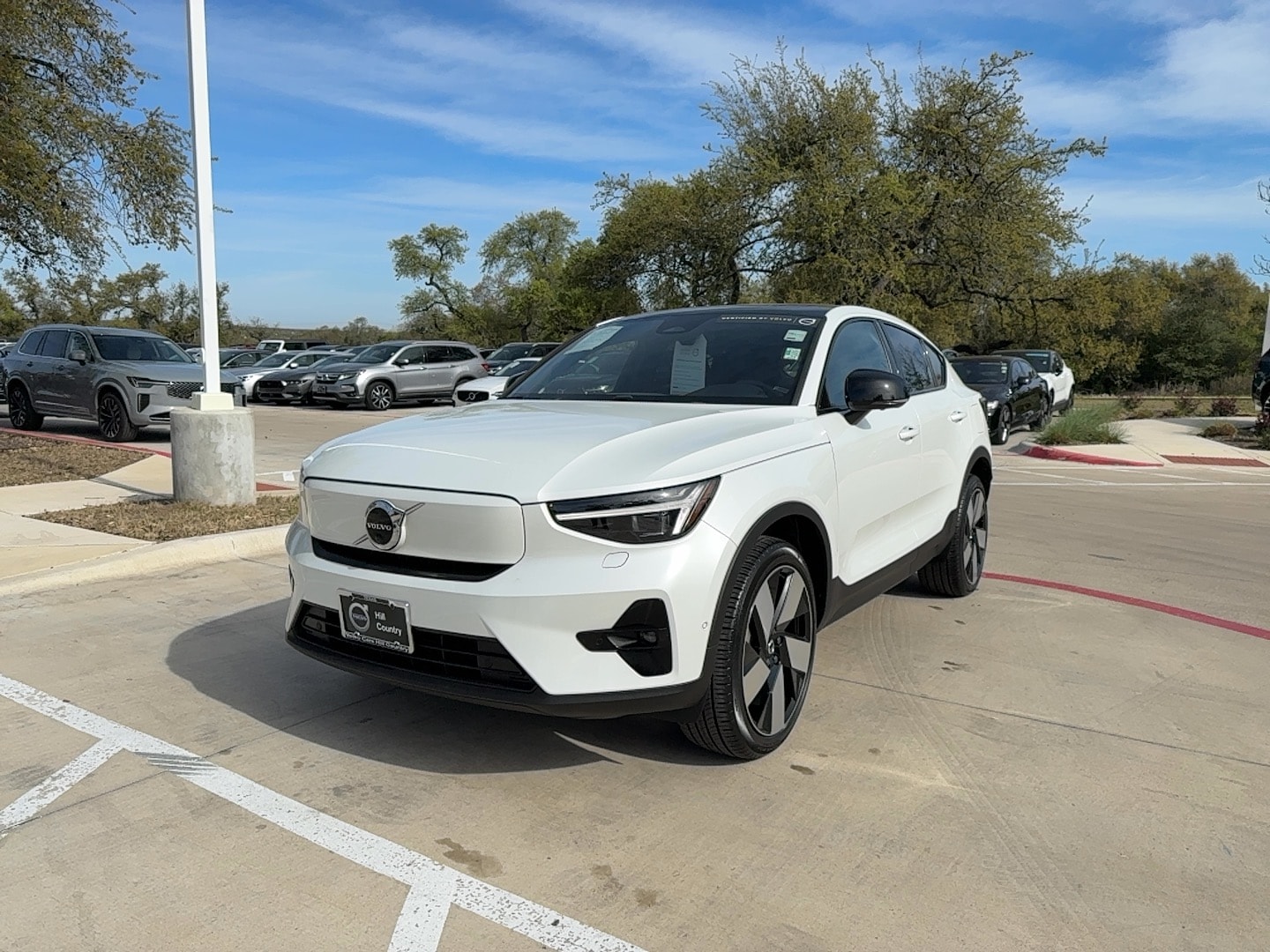 Certified 2023 Volvo C40 Ultimate with VIN YV4ED3GM3P2047023 for sale in Austin, TX