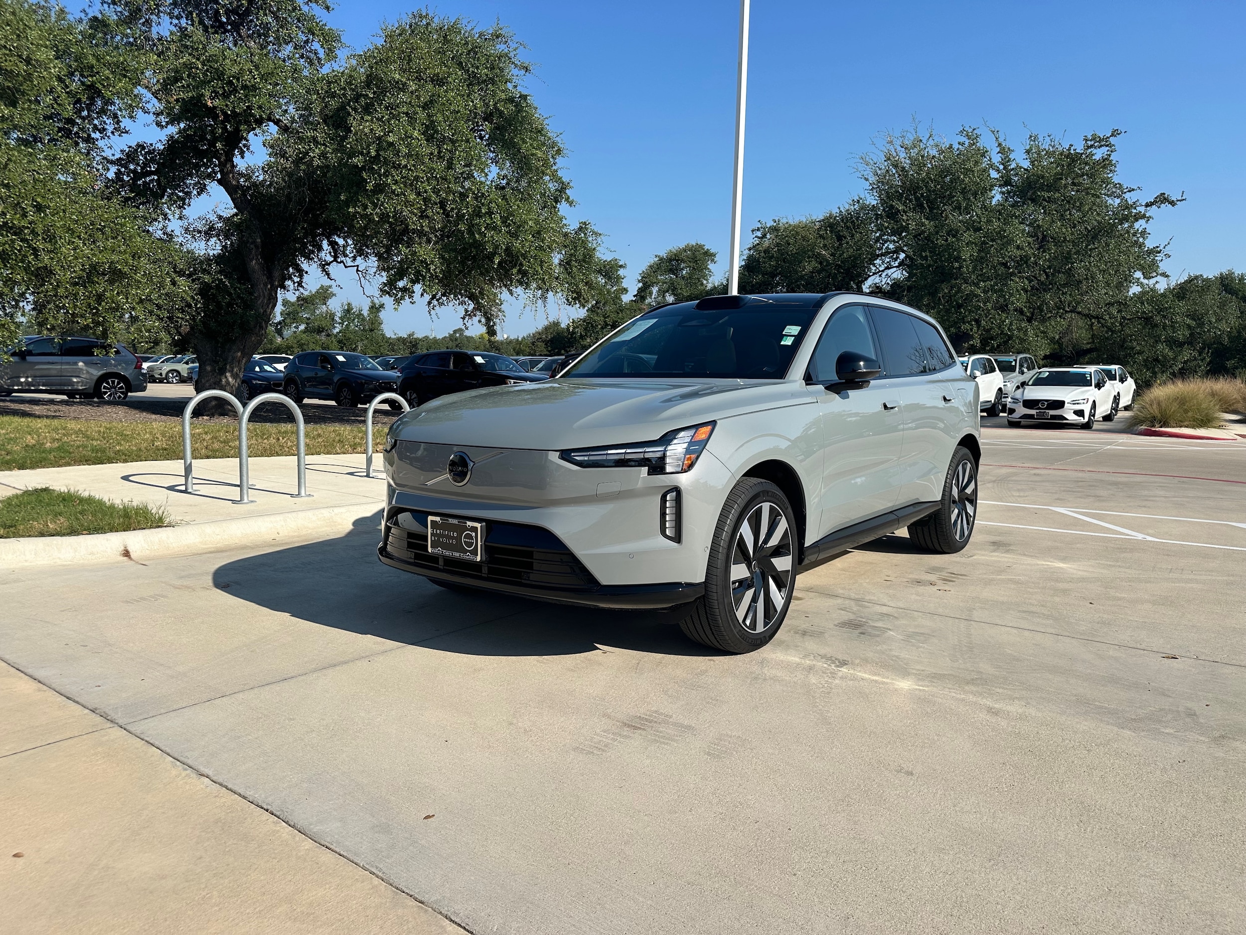 Used 2025 Volvo EX90 Plus with VIN 7JDEV3KK7SG006158 for sale in Austin, TX