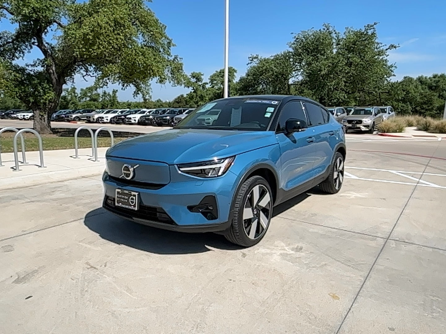Certified 2022 Volvo C40 Ultimate with VIN YV4ED3GBXN2009557 for sale in Austin, TX