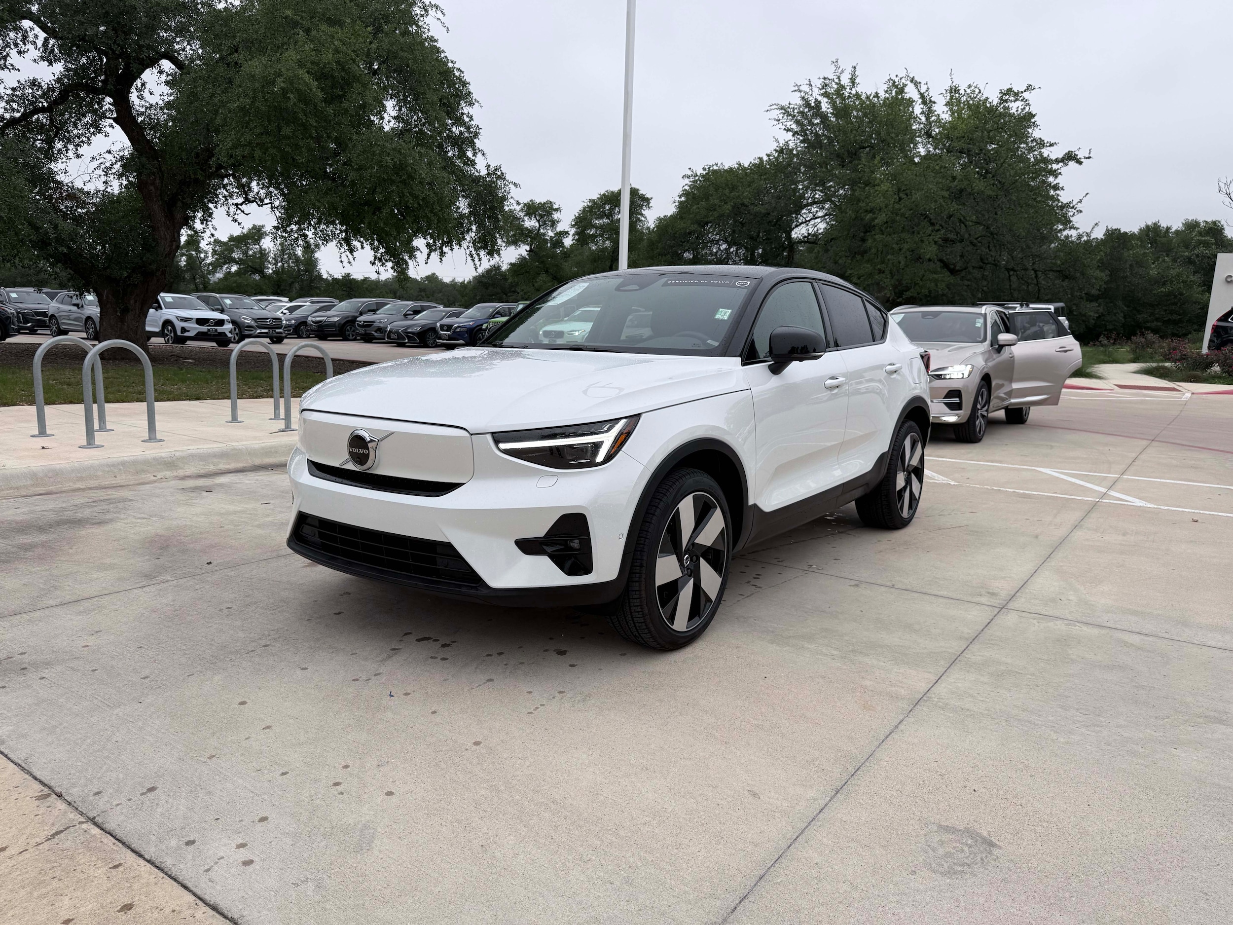 Certified 2023 Volvo C40 Ultimate with VIN YV4ED3GM7P2047106 for sale in Austin, TX