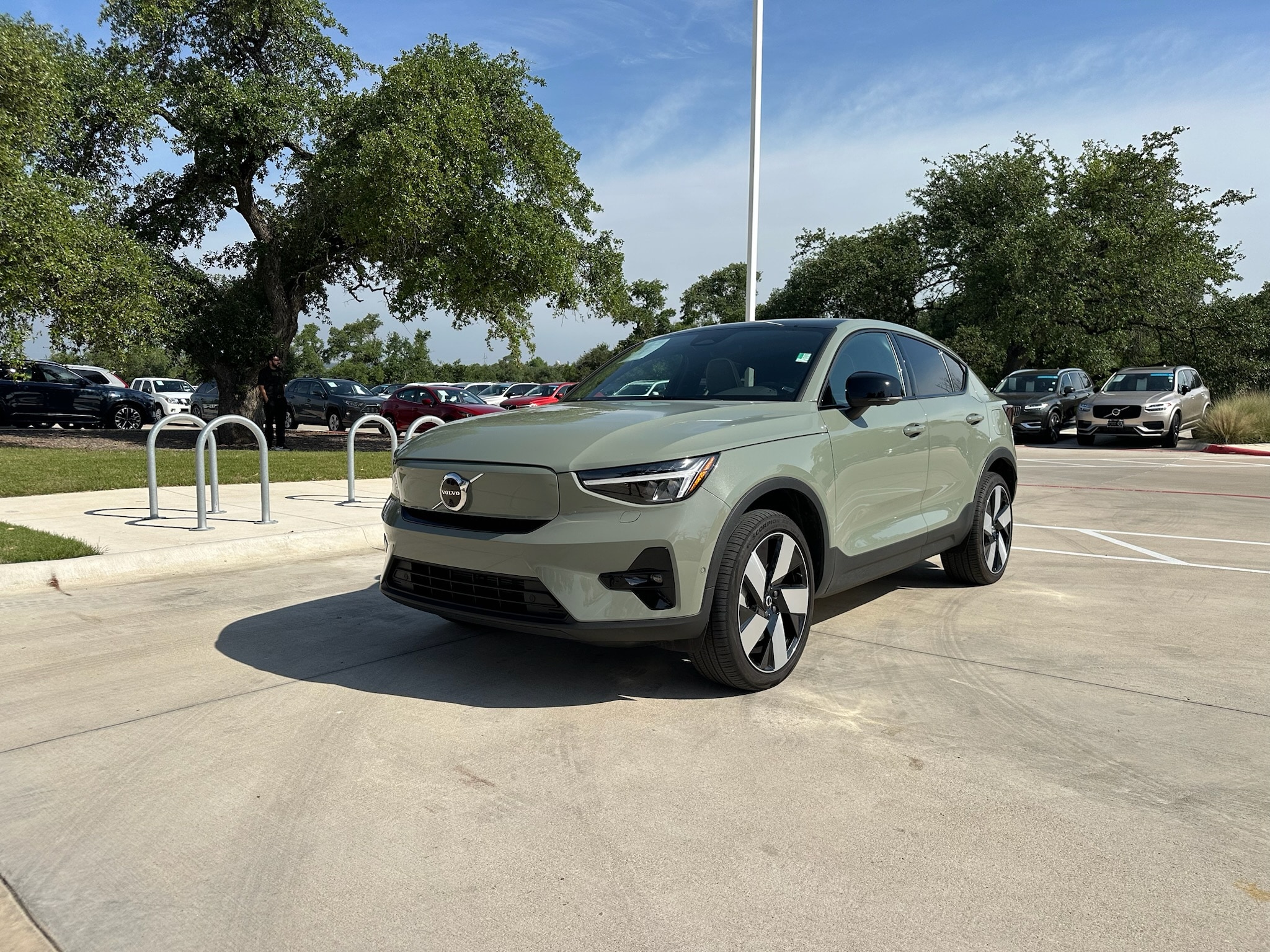 Certified 2023 Volvo C40 Ultimate with VIN YV4ED3GM8P2058955 for sale in Austin, TX