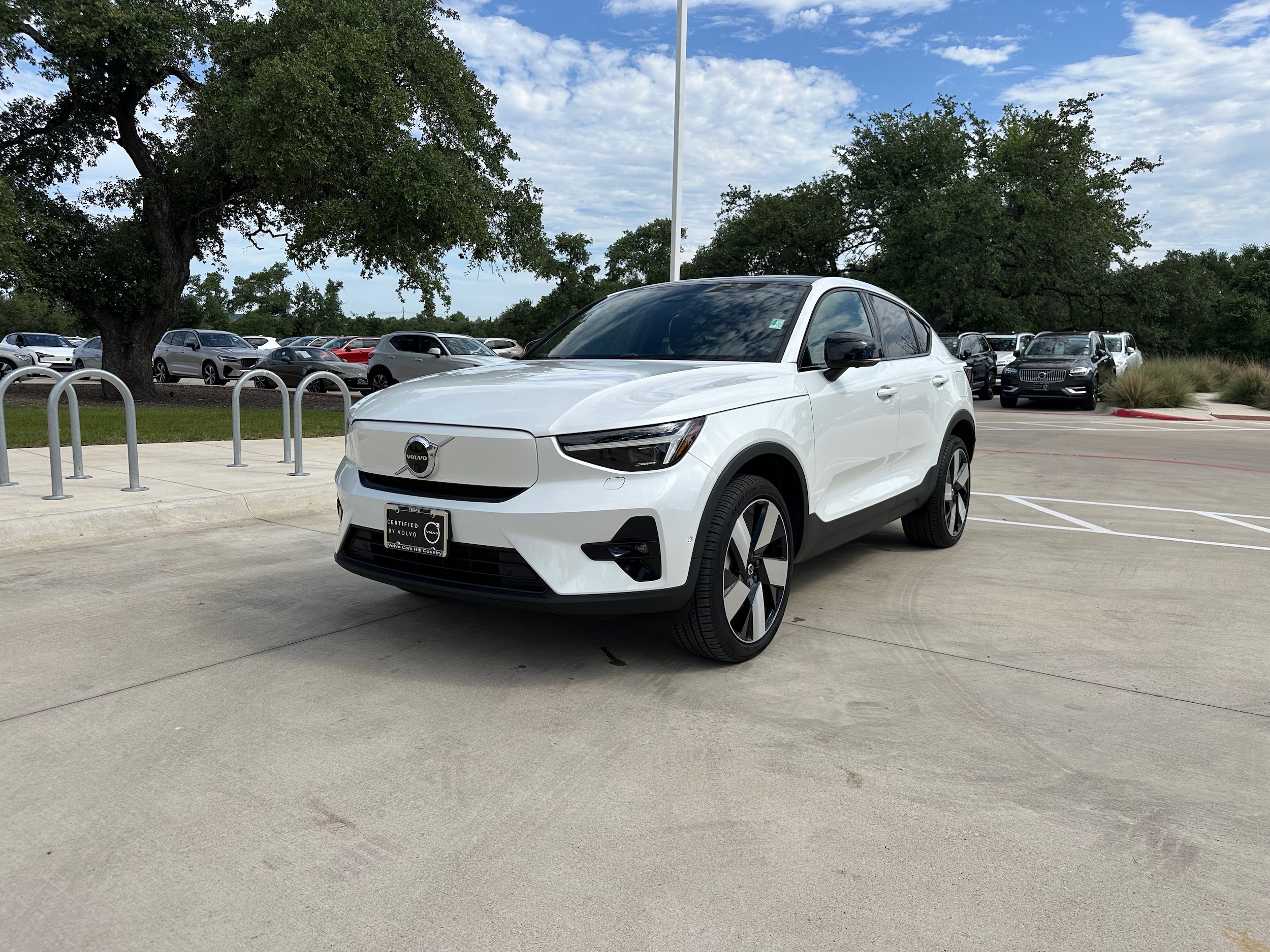 Certified 2023 Volvo C40 Ultimate with VIN YV4ED3GMXP2047097 for sale in Austin, TX