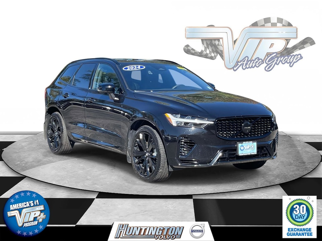 Certified 2024 Volvo XC60 Recharge Plug-In Hybrid Ultimate Black Edition T8 eAWD PHEV Ultimate Black Edition